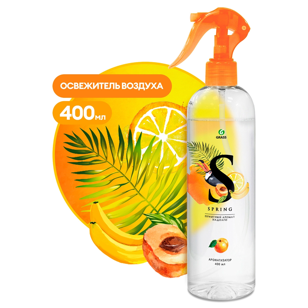 204.webp Жидкий освежитель воздуха "Spring" (флакон 400 мл) - Image 1